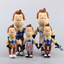 Hello Neighbor game plush doll