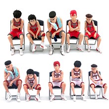 Slam Dunk anime figures set(5pcs a set) no box