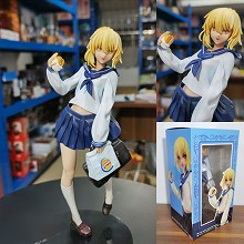 Fate saber hamburger figure