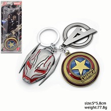 The Avengers Captain America Ant-Man key chain