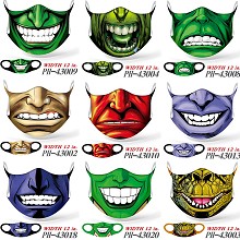 Hulk trendy mask printed wash mask