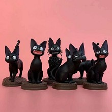 Kiki's Delivery Service JiJi figures set(6pcs a set)