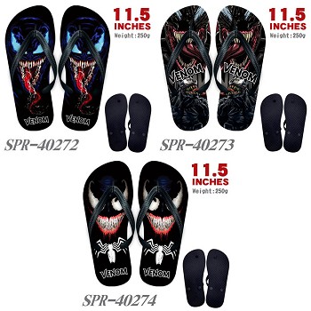 Venom flip flops shoes slippers a pair