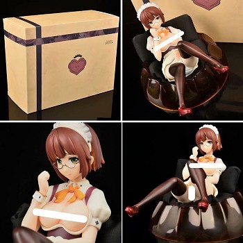 Anime Sexy Girls Momo Sitting PVC Action figure