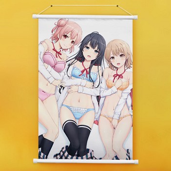 My Youth Romantic Comedy Is Wrong, As I Expected wall scroll