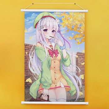  Re:Life in a different world from zero anime wall scroll 