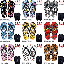 BTS star flip flops shoes slippers a pair