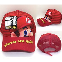 Super Mario anime cap sun hat