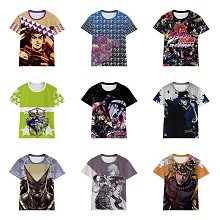 JoJo's Bizarre Adventure anime modal t-shirt