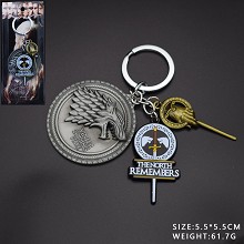 Game of Thrones key chain