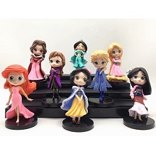 The Princess anime figures set(8pcs a set)