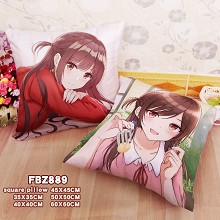 Kanojo Okarishimasu anime two-sided pillow