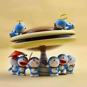 Doraemon anime figures a set