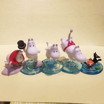 Moomin anime figures set(5pcs a set)