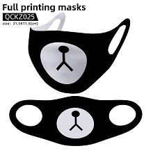  Brown Bear anime trendy mask face mask 