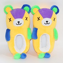  Animal Crossing game plush shoes slippers a pair 300MM 