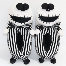 The Nightmare Before Christmas jack anime plush shoes slippers a pair 300MM