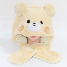  Choco Teddy anime plush hat 