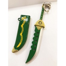 The Seven Deadly Sins anime knife key chain