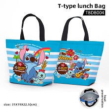 Stitch anime t-type lunch bag