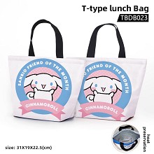  Cinnamoroll anime t-type lunch bag 