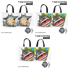 Totoro anime t-type lunch bag 