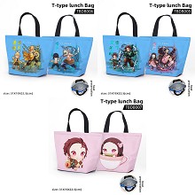 Demon Slayer anime t-type lunch bag 