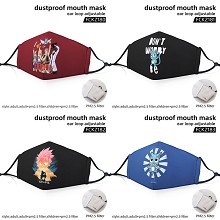 Fairy Tail anime dustproof mouth mask trendy mask