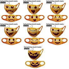 Halloween Pumpkin anime trendy mask face mask