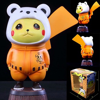 Pikachu cos One Piece Bepo anime figure