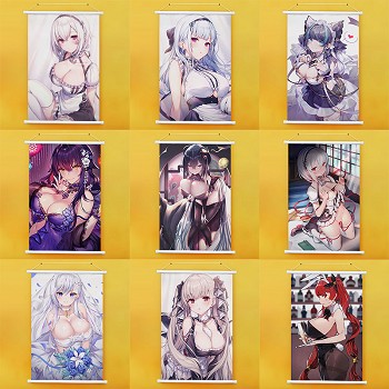 Azur Lane game wall scroll（60*90CM）