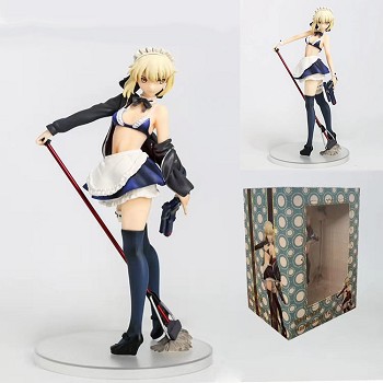 Fate saber maidservant Altria Pendragon anime figure