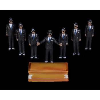 Ghana's dancing pallbearers Coffin Dance figures a set