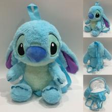 Stitch anime plush backpack bag 25CM