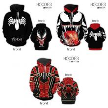 Spider Man Venom hoodies