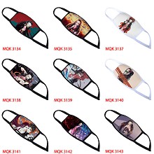 Demon Slayer anime trendy mask face mask