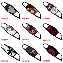 Black Clover anime trendy mask face mask