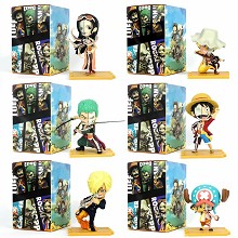 One piece anime figures set(6pcs a set)