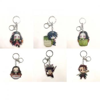 Demon Slayer anime acrylic key chain