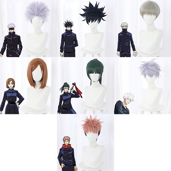 Jujutsu Kaisen anime cosplay wig