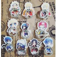 Naruto anime mobile phone ring iphone finger ring round