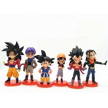 Dragon Ball anime figures set(6pcs a set) no box