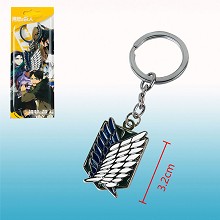 Attack on Titan anime key chain