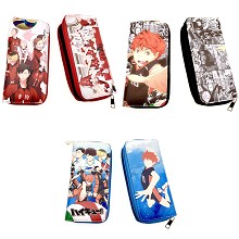 Haikyuu anime long wallet