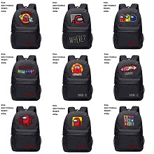 Among Us game backpack bag