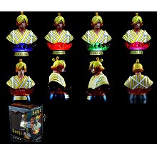 One piece Sanji head anime figure can lighting