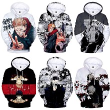 Jujutsu Kaisen anime long sleeve hoodies cloth