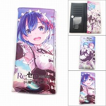 Re:Life in a different world from zero anime long wallet