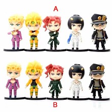 JoJo's Bizarre Adventure anime figures set(5pcs a set)