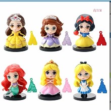 	The Princess anime figures set(6pcs a set)no box